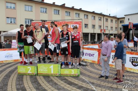 Głos burmistrza w trakcie ceremonii medalowej